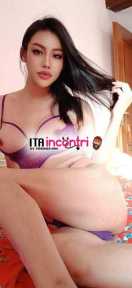 sexy ladyboy 💕😘nikki thai appena arrivata trans thailandese💕🍭⭐femminile al 100⭐